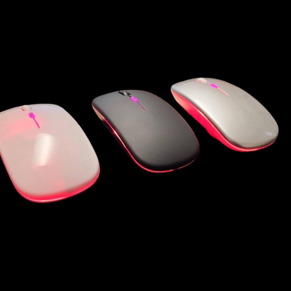 2.4GHz Wireless Optical Mouse USB Rechargeable For PC Laptop and Macbook